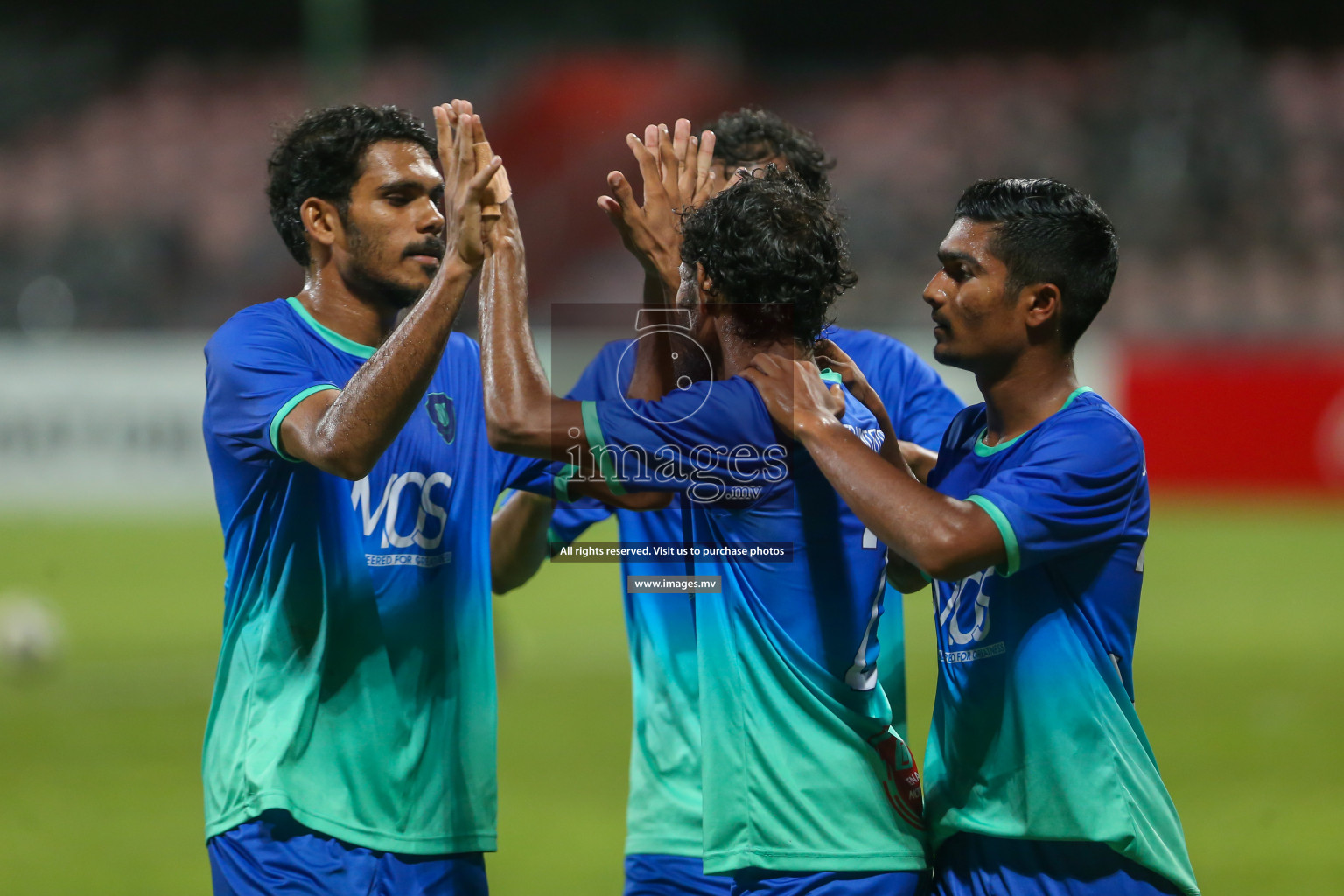 President's Cup 2023 - Club Eagles vs Super United Sports, held in National Football Stadium, Male', Maldives  Photos: Mohamed Mahfooz Moosa/ Images.mv