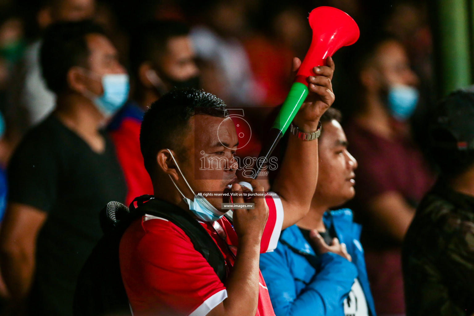 Maldives vs Nepal in SAFF Championship 2021 held on 1st October 2021 in Galolhu National Stadium, Male', Maldives