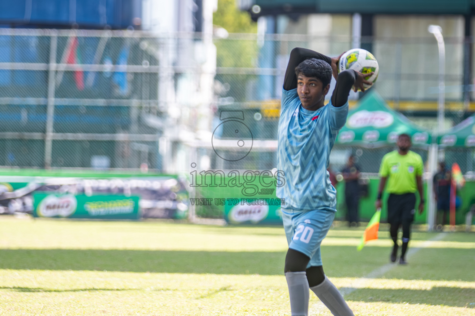 Day 3 of MILO Academy Championship 2025 (U14) was held on Saturday, 1st November 2025 at Henveiru Football Grounds, Male', Maldives . 

Photos: Hassan Simah / images.mv