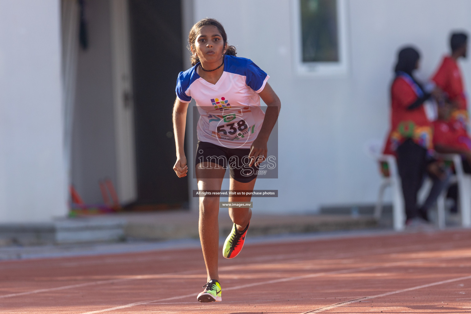 Day two of Inter School Athletics Championship 2023 was held at Hulhumale' Running Track at Hulhumale', Maldives on Sunday, 15th May 2023. Photos: Shuu/ Images.mv