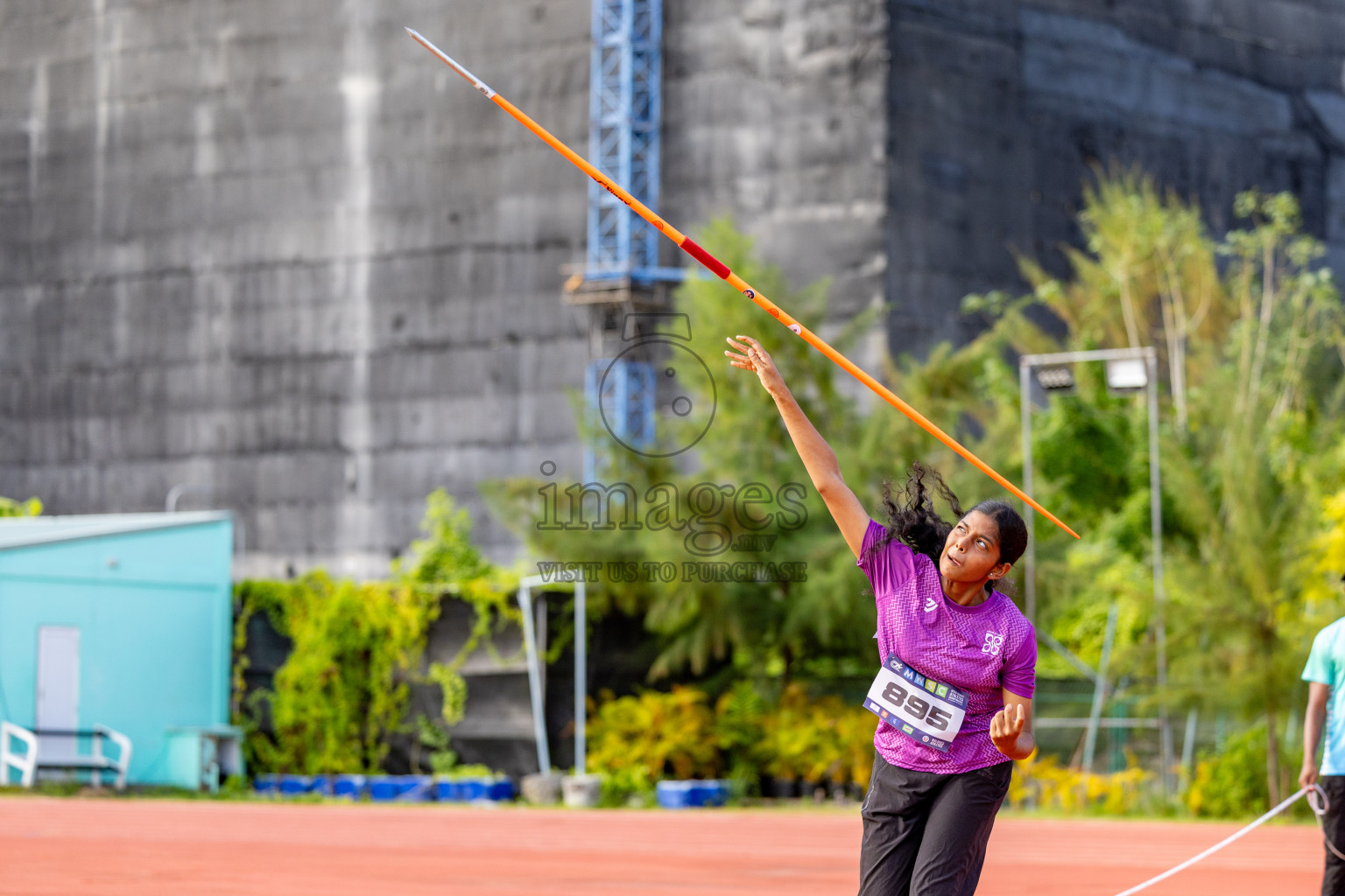 Day 2 of MWSC Interschool Athletics Championships 2024 held in Hulhumale Running Track, Hulhumale, Maldives on Sunday, 10th November 2024. 
Photos by: Hassan Simah / Images.mv