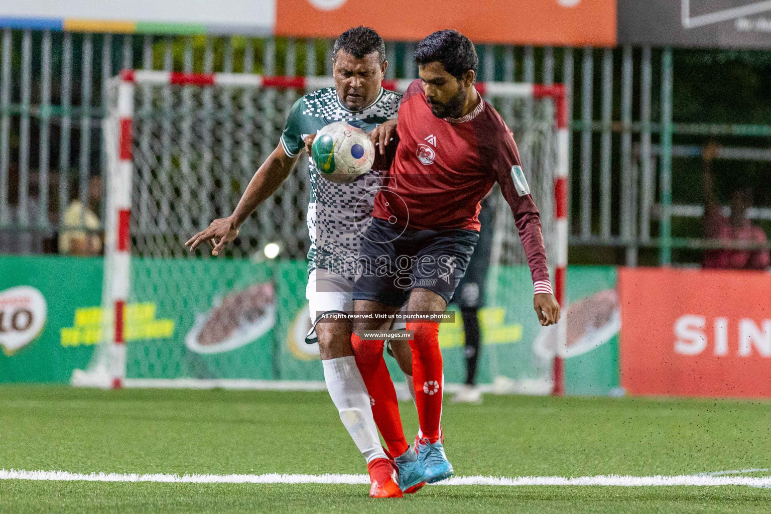 President's Office SC vs Club 220 in Club Maldives Cup Classic 2023 held in Hulhumale, Maldives, on Monday, 24th July 2023. Photos: Ismail Thoriq / images.mv