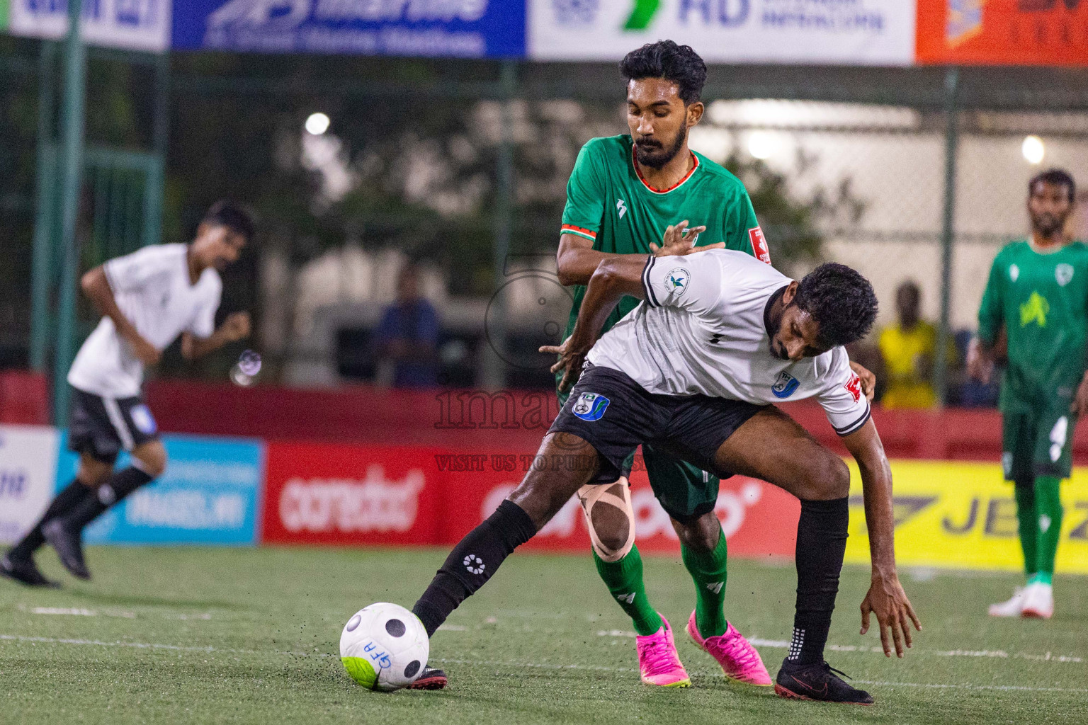 HDh Finey vs HDh Hanimaadhoo in Golden Futsal Challenge 2024 was held on Tuesday, 16th January 2024, in Hulhumale', Maldives
Photos: Ismail Thoriq / images.mv