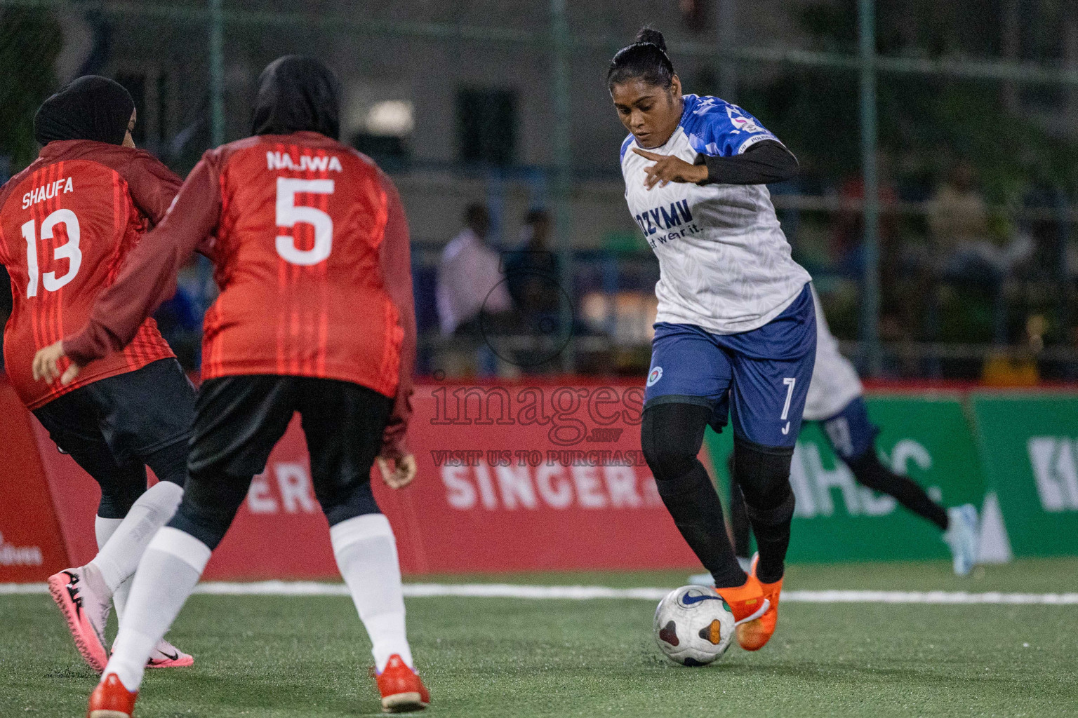 Day 5 of Club Maldives 2024 tournaments held in Rehendi Futsal Ground, Hulhumale', Maldives on Saturday, 7th September 2024. Photos: Ismail Thoriq / images.mv