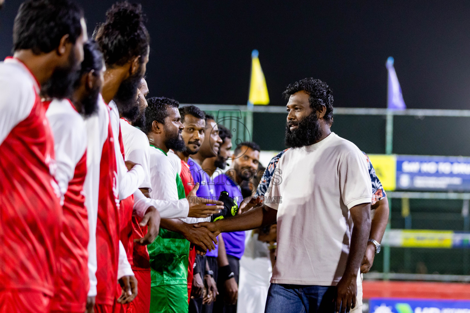 Th. Madifushi  VS  Th. Thimarafushi in Day 11 of Golden Futsal Challenge 2024 was held on Thursday, 25th January 2024, in Hulhumale', Maldives
Photos: Nausham Waheed / images.mv