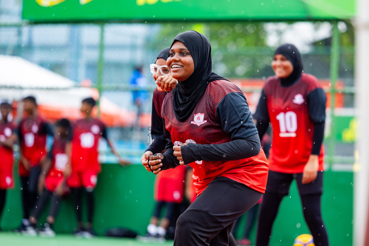 Day 2 of Interschool Volleyball Tournament 2024 was held in Ekuveni Volleyball Court at Male', Maldives on Sunday, 24th November 2024. Photos: Nausham Waheed / images.mv