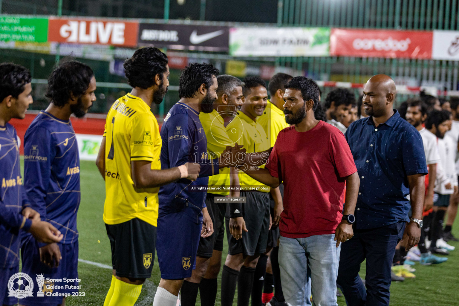 Matchday 23 of Golden Futsal Challenge 2023 on 27 February 2023 in Hulhumale, Male, Maldives