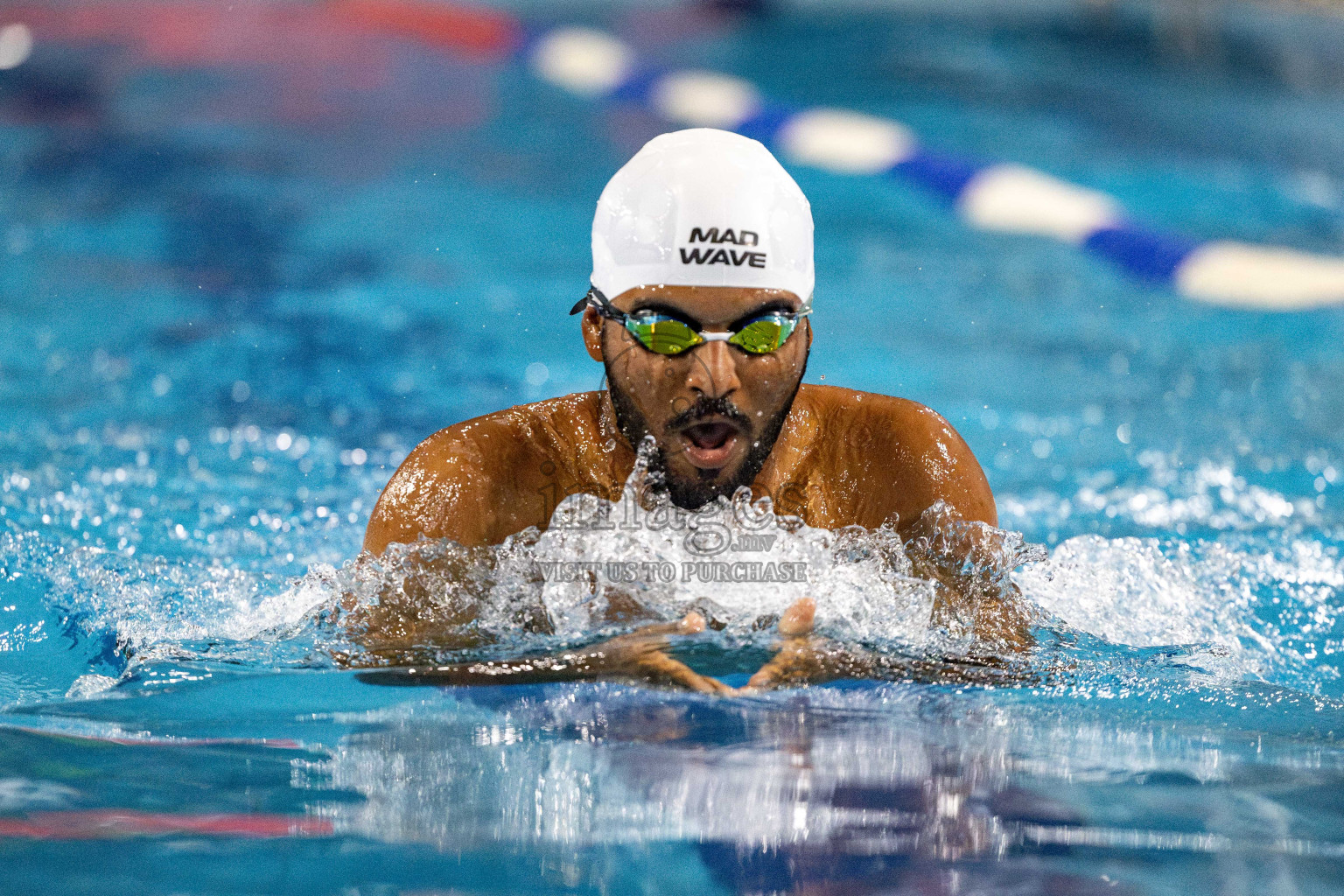 Day 5 of National Swimming Competition 2024 held in Hulhumale', Maldives on Tuesday, 17th December 2024. Photos: Hassan Simah / images.mv