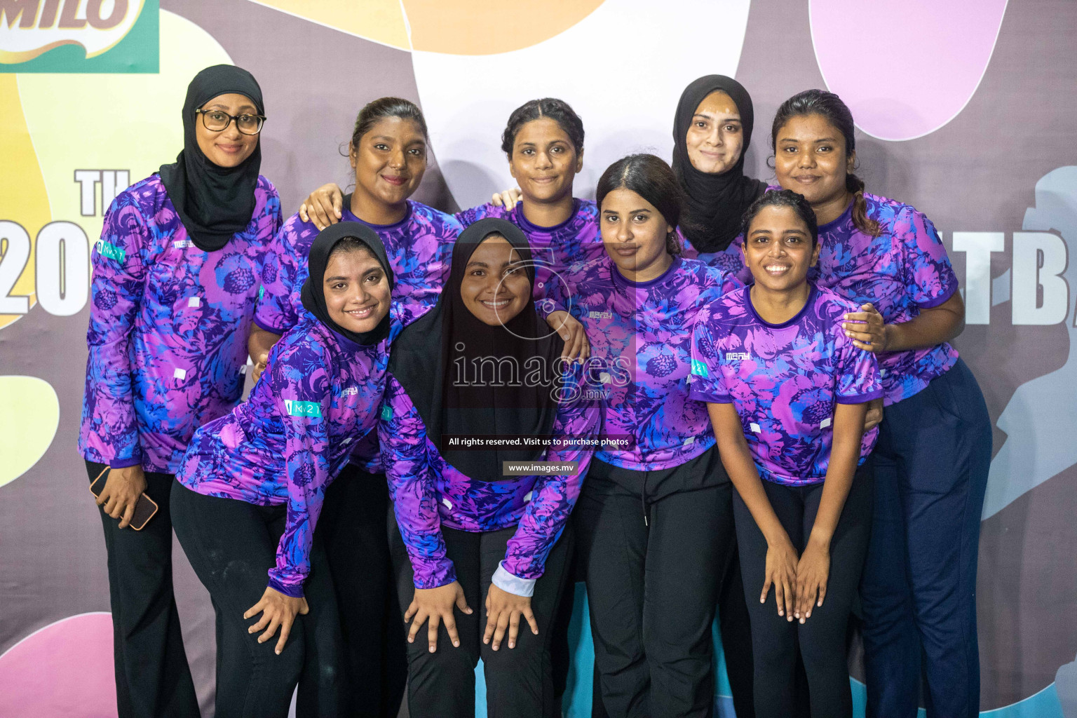 Day 5 of 20th Milo National Netball Tournament 2023, held in Synthetic Netball Court, Male', Maldives on 3rd  June 2023 Photos: Nausham Waheed/ Images.mv