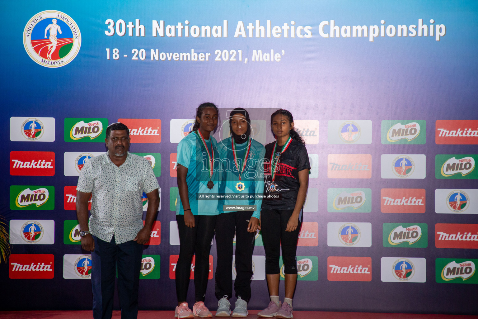 Day 3 from 30th National Athletics Championship 2021 held from 18 - 20 November 2021 in Ekuveni Synthetic Track