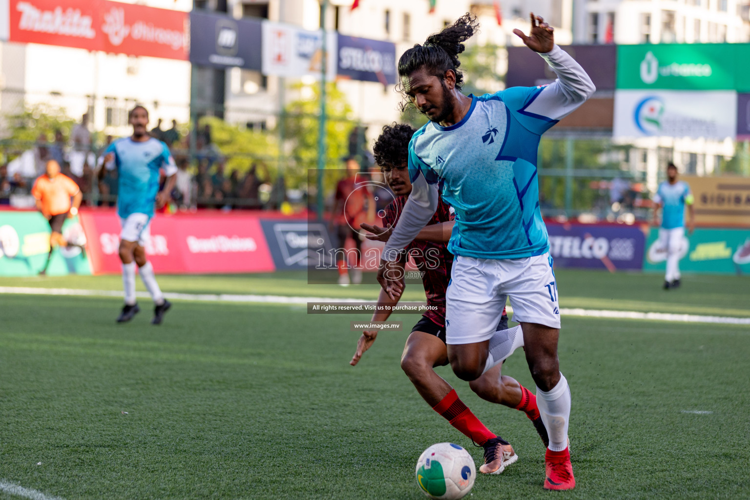 MACL vs Police Club in Club Maldives Cup 2023 held in Hulhumale, Maldives, on Saturday, 22nd July 2023. Photos: Hassan Simah / images.mv