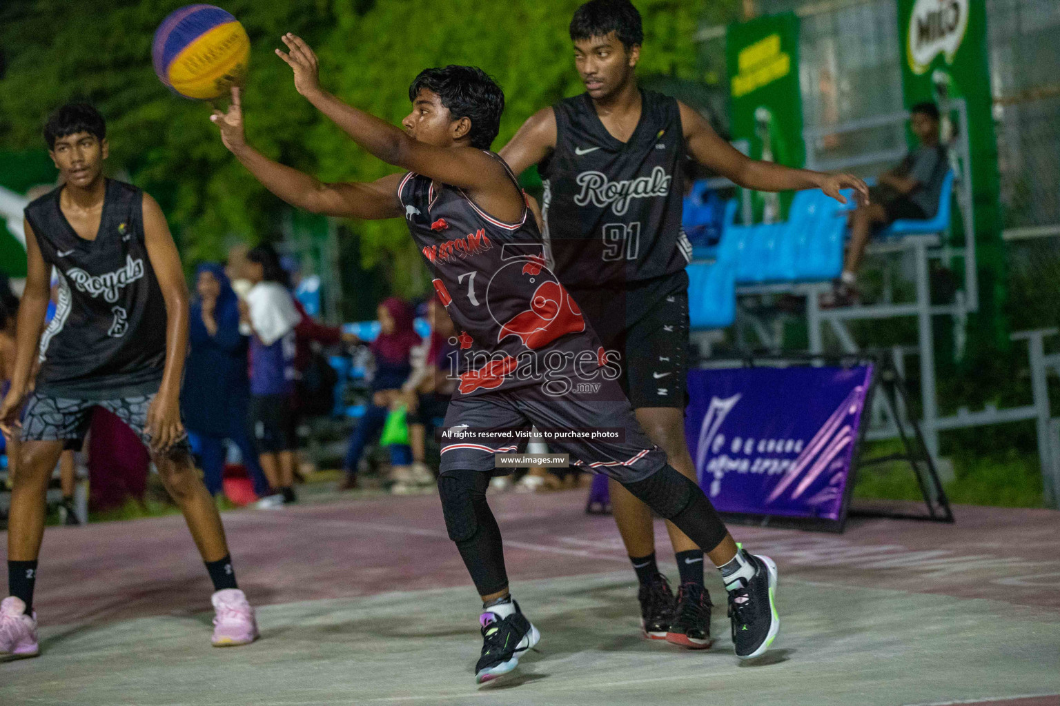 Day2 of Slamdunk by Sosal on 13th April 2023 held in Male'. Photos: Nausham waheed /images.mv