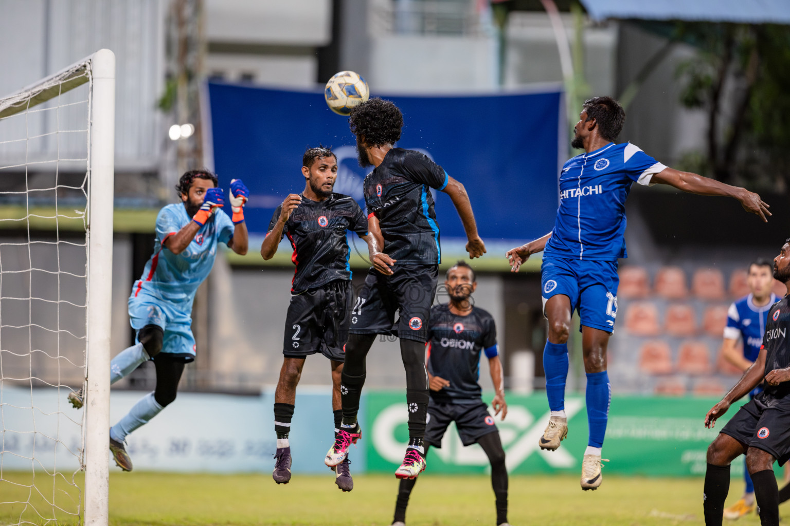 Odi Sports Club vs New Radiant Sports Club in the Semi Final of FAM League Cup 2025 held at National Football Stadium, Male', Maldives on Sunday, 25th May 2025. Photos By: Abdulla Abeedh / images.mv