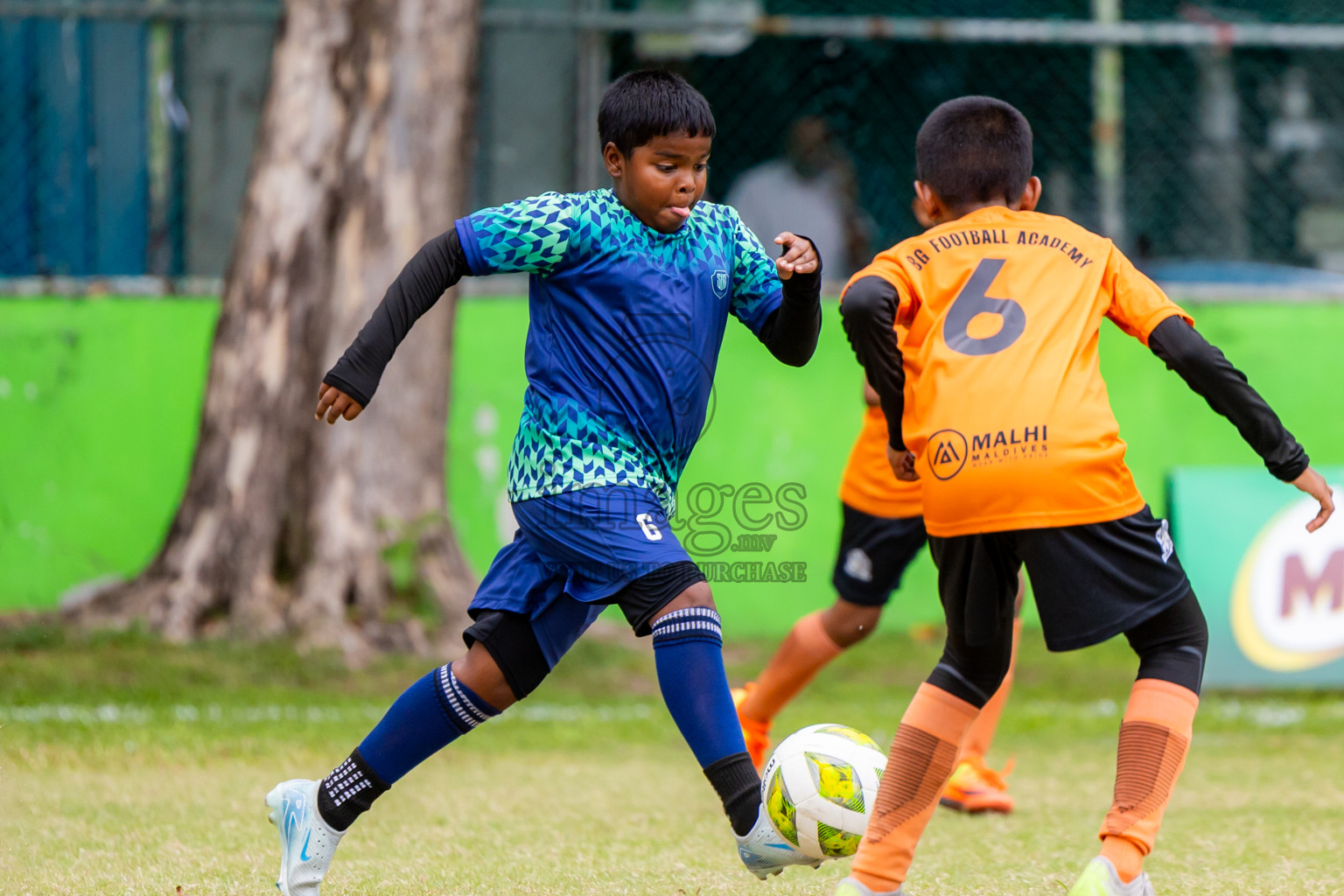 Day 1 of MILO Academy Championship 2025 (U-12) was held at Henveiru Stadium in Male', Maldives on Thursday, 1st May 2025. Photos: Nausham Waheed / images.mv