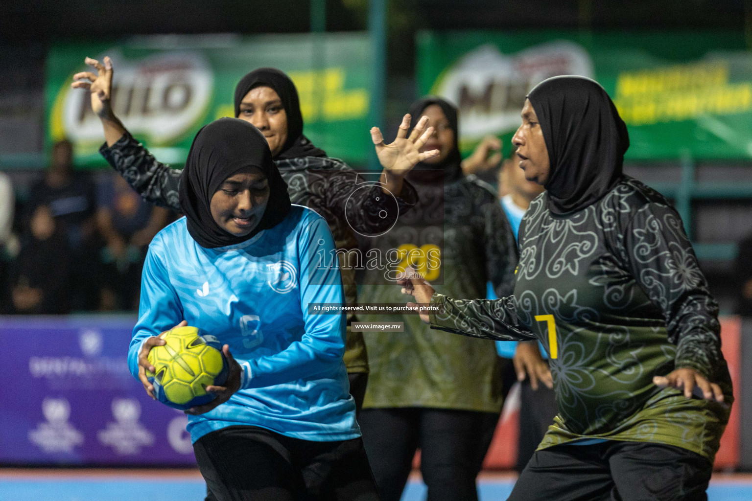 Day 5 of 7th Inter-Office/Company Handball Tournament 2023, held in Handball ground, Male', Maldives on Tuesday, 19th September 2023 Photos: Nausham Waheed/ Images.mv