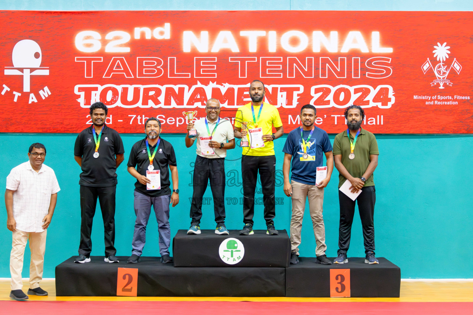 Finals of National Table Tennis Tournament 2024 was held at Male' TT Hall on Friday, 6th September 2024. 
Photos: Abdulla Abeed / images.mv