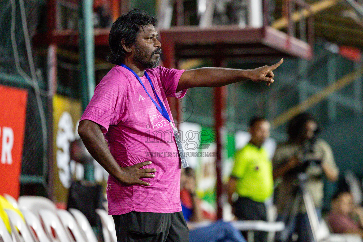 DSC vs Baros Maldives in Day 7 of Club Maldives Cup 2025 was held in Rehendhi Futsal Ground, Hulhumale', Maldives on Tuesday, 7 October 2025. 
Photos: Hassan Simah / images.mv