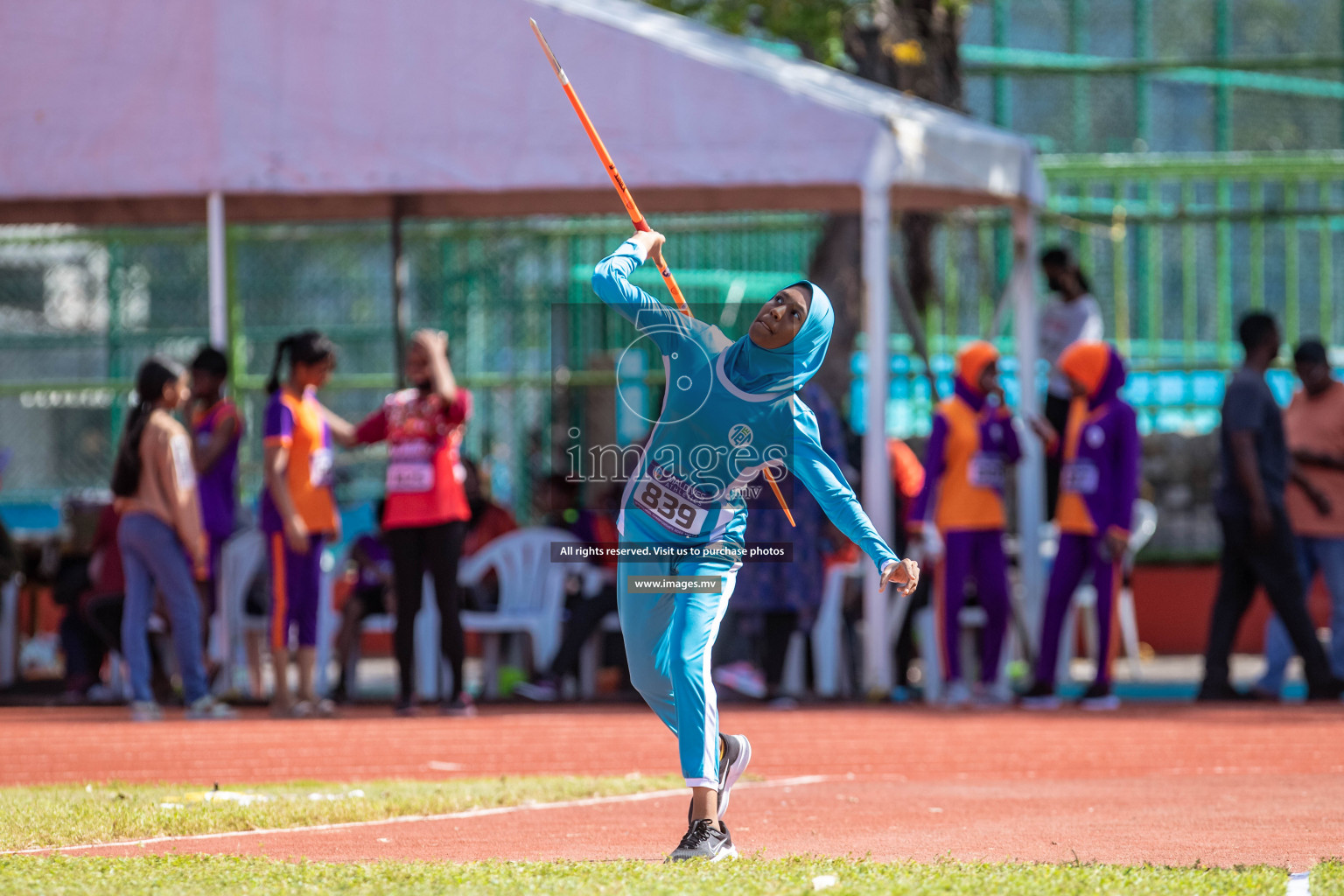 Day 1 of Inter-School Athletics Championship held in Male', Maldives on 22nd May 2022. Photos by: Nausham Waheed / images.mv