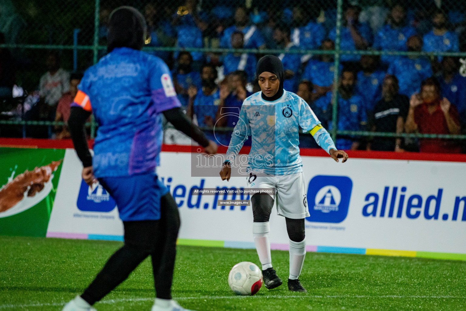 MPL vs Club MYS in Eighteen Thirty Women's Futsal Fiesta 2022 was held in Hulhumale', Maldives on Monday, 21st October 2022. Photos: Hassan Simah / images.mv