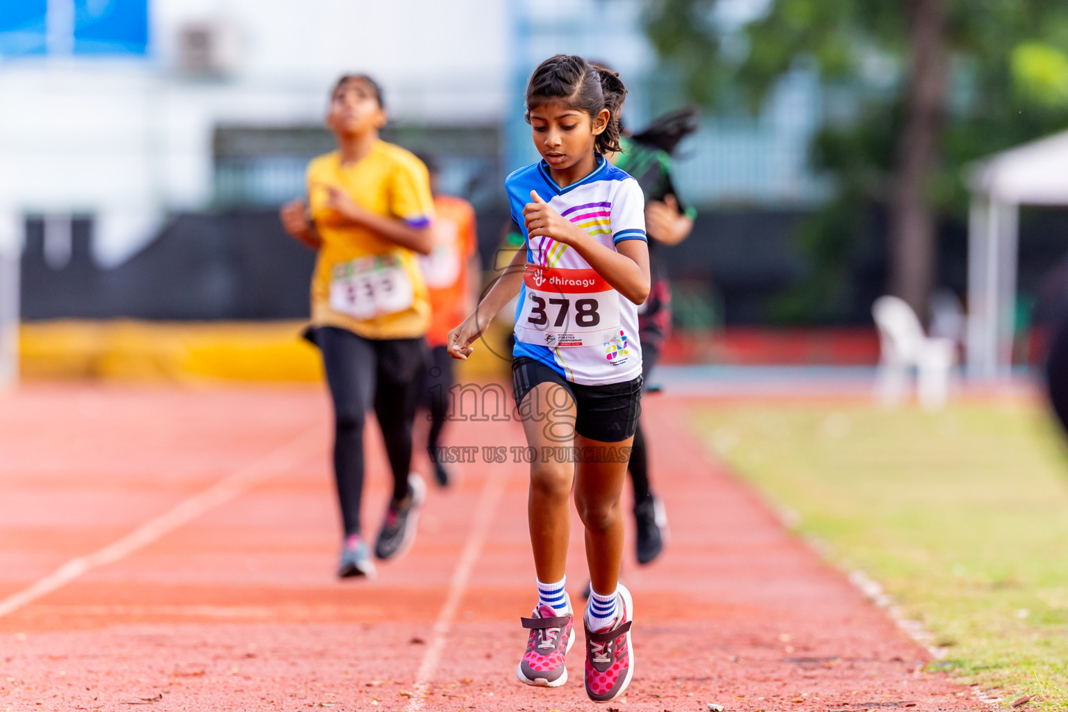 Day 5 of Inter-school Athletics Championship 2025 held in Ekuveni Synthetic Track, Male', Maldives on Saturday, 11th October 2025. Photos by: Nausham Waheed / Images.mv