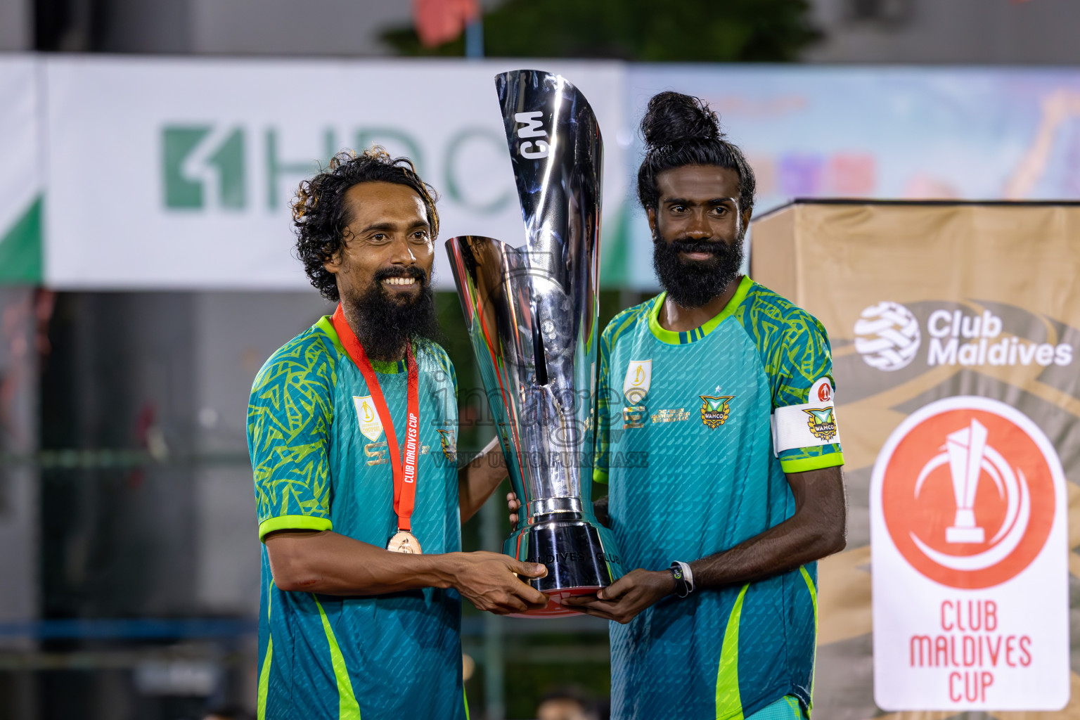 WAMCO vs RRC in the Final of Club Maldives Cup 2024 was held in Rehendi Futsal Ground, Hulhumale', Maldives on Friday, 18th October 2024. Photos: Ismail Thoriq / images.mv