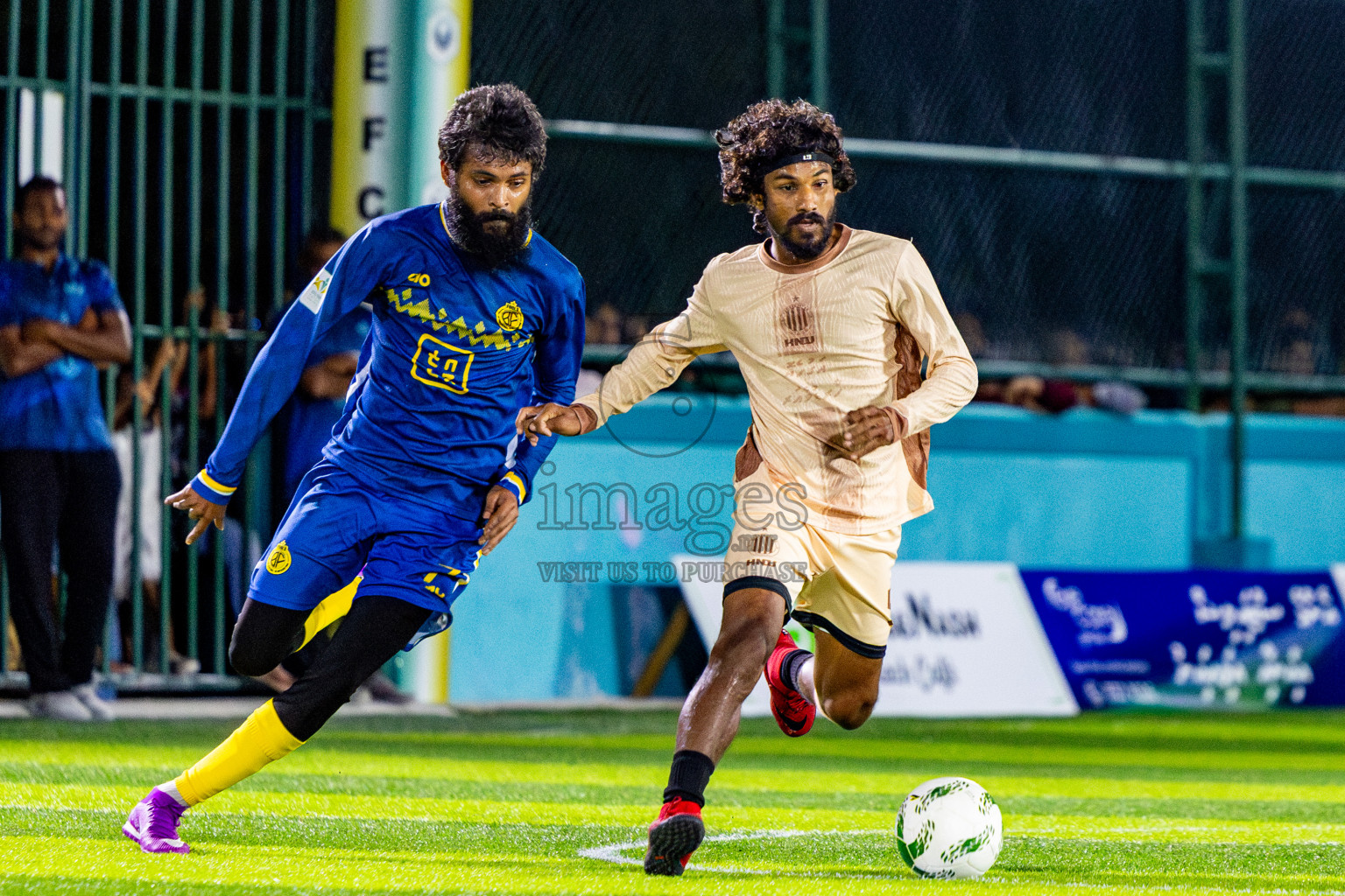 Dee Cee Jay SC vs Fools SC in Semi Finals of Laamehi Dhiggaru Ekuveri Futsal Challenge 2025 was held on Sunday, 27th July 2025, at Dhiggaru Futsal Ground, Dhiggaru, Maldives Photos: Nausham Waheed  / images.mv