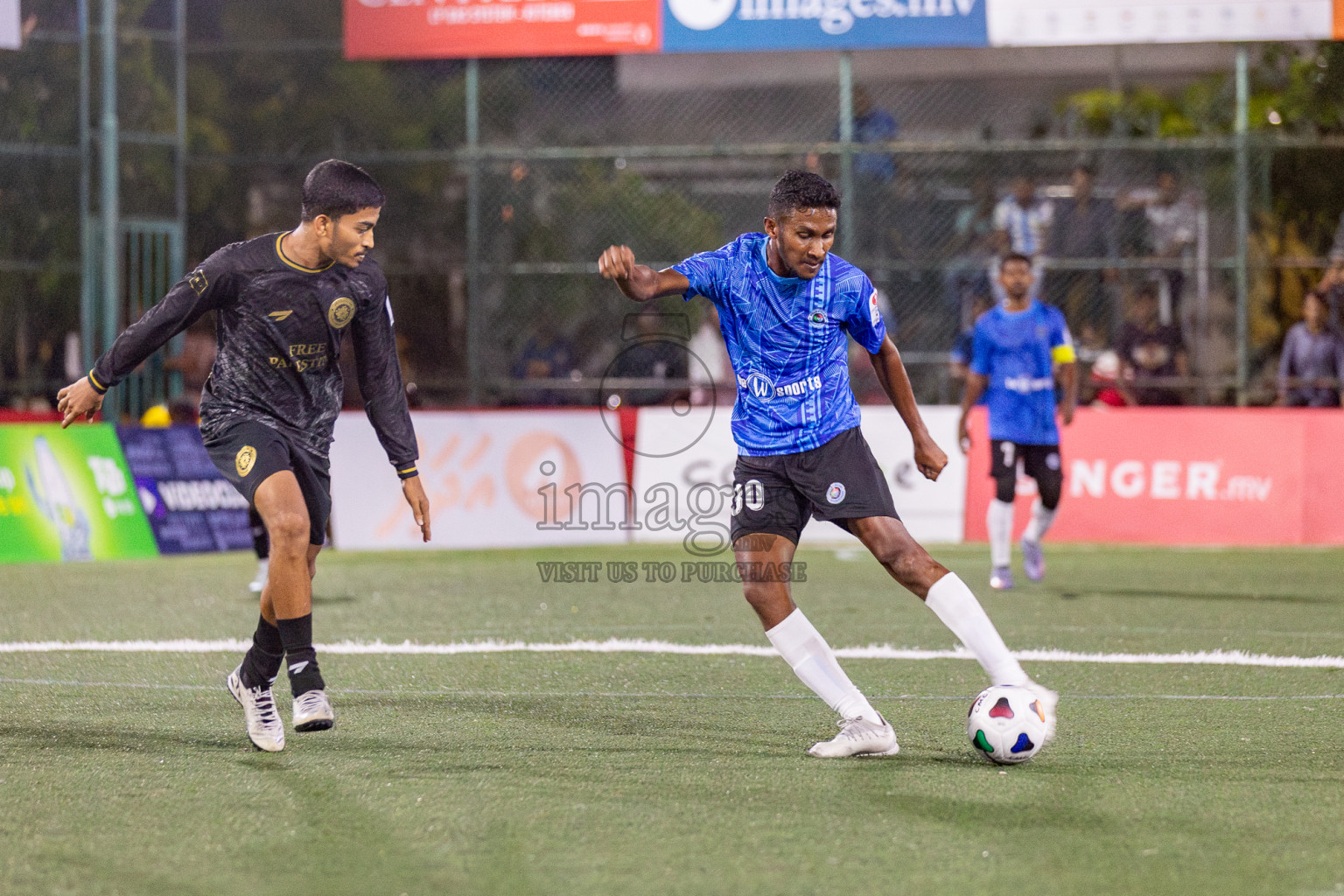 Prison Club vs Police Club in Club Maldives Cup 2024 held in Rehendi Futsal Ground, Hulhumale', Maldives on Saturday, 28th September 2024. Photos: Hassan Simah / images.mv