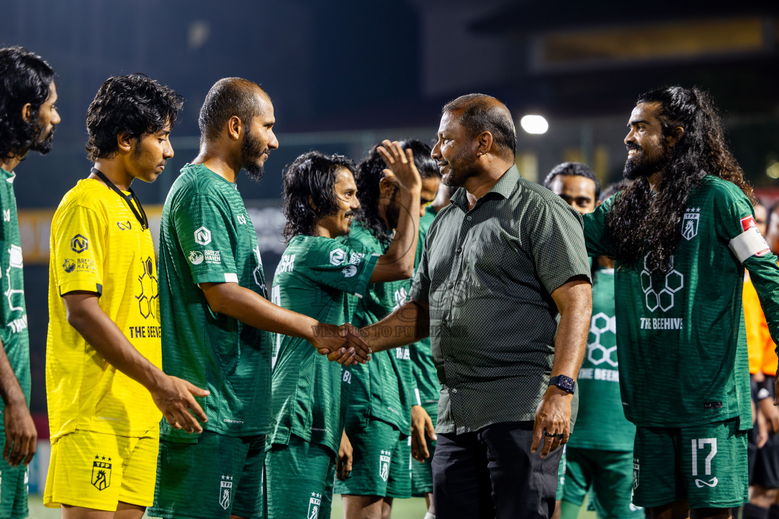 Th Thimarafushi vs Th Hirilandhoo in Thaa Atoll Finals Day 26 of Golden Futsal Challenge 2025 was held on Thursday , 30th January 2025, in Hulhumale', Maldives. Photos: Nausham Waheed / images.mv