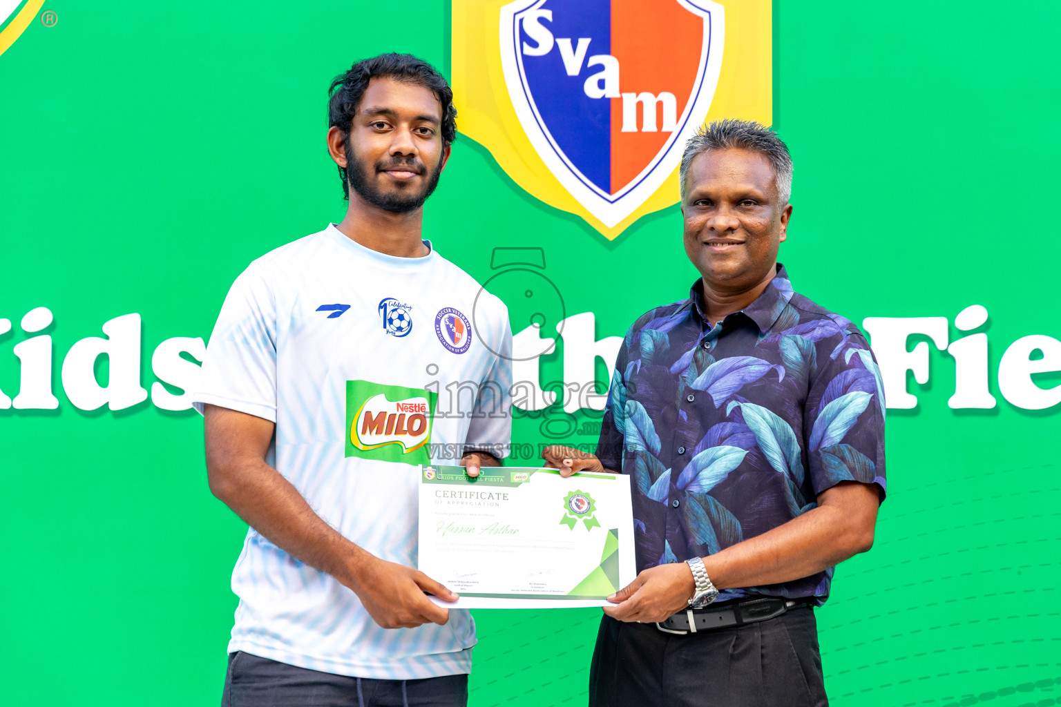 Day 2 of MILO Kids Football Fiesta was held at National Stadium in Male', Maldives on Saturday, 24th February 2024.