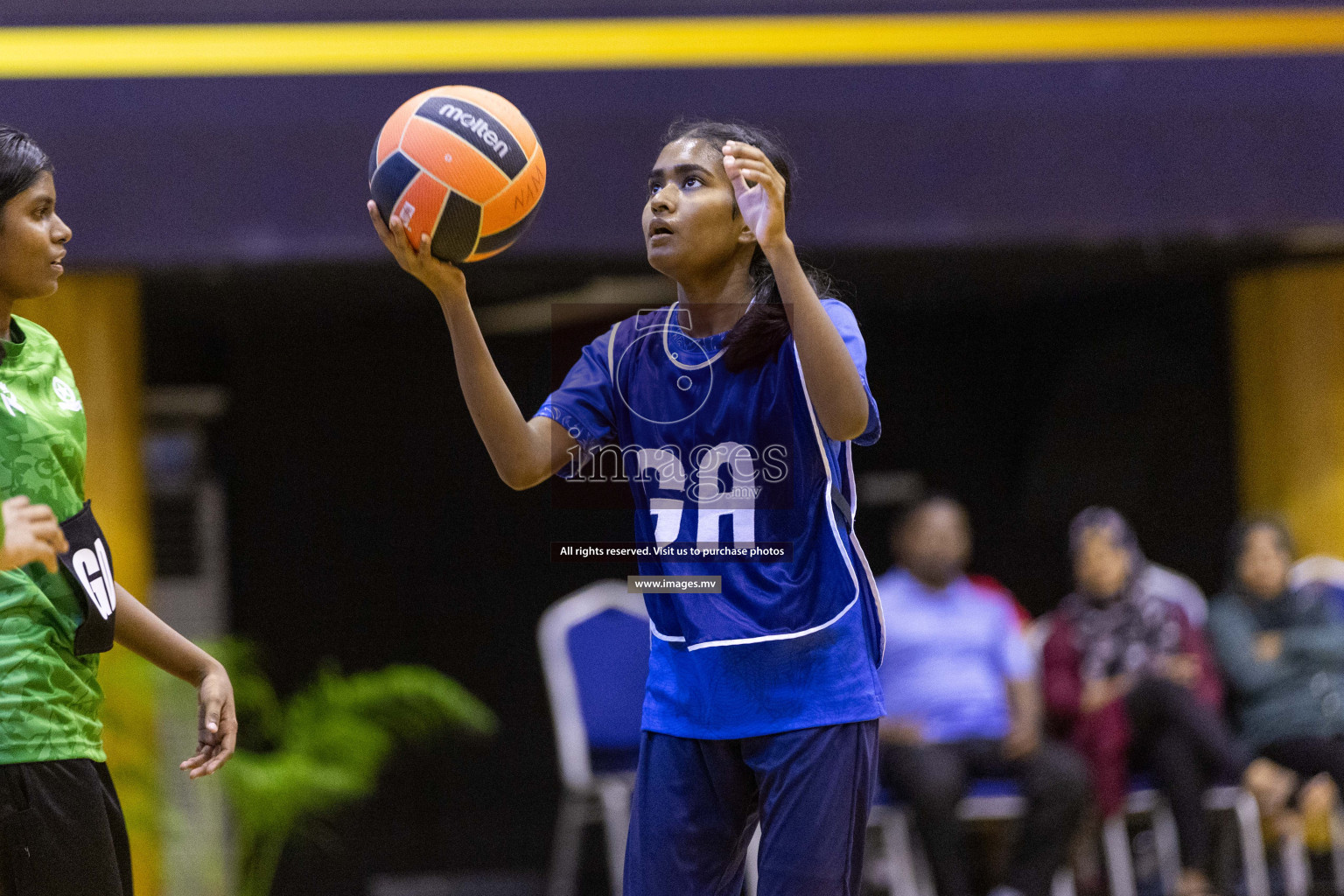 Day5 of 24th Interschool Netball Tournament 2023 was held in Social Center, Male', Maldives on 31st October 2023. Photos: Nausham Waheed / images.mv