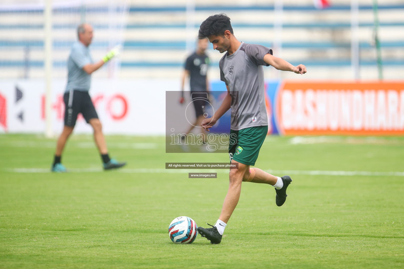 Pakistan vs Kuwait in SAFF Championship 2023 held in Sree Kanteerava Stadium, Bengaluru, India, on Saturday, 24th June 2023. Photos: Nausham Waheed, Hassan Simah / images.mv