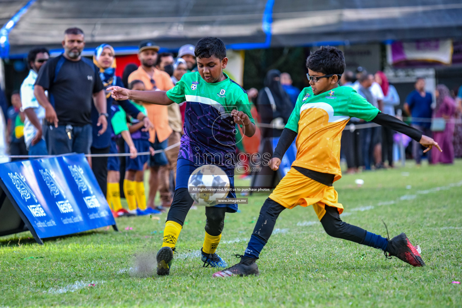 Day 2 of Milo Kids Football Fiesta 2022 was held in Male', Maldives on 20th October 2022. Photos: Nausham Waheed/ images.mv