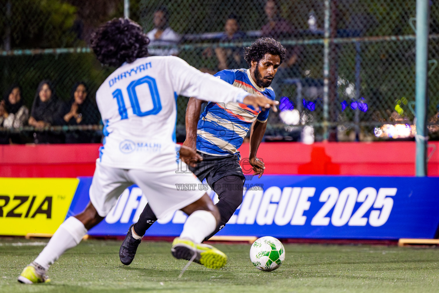 Club Male' City vs BCC in Day 3 of Office League 2025 was held on Friday, 18th April 2025 in Hulhumale', Maldives. Photos: Nausham Waheed / images.mv