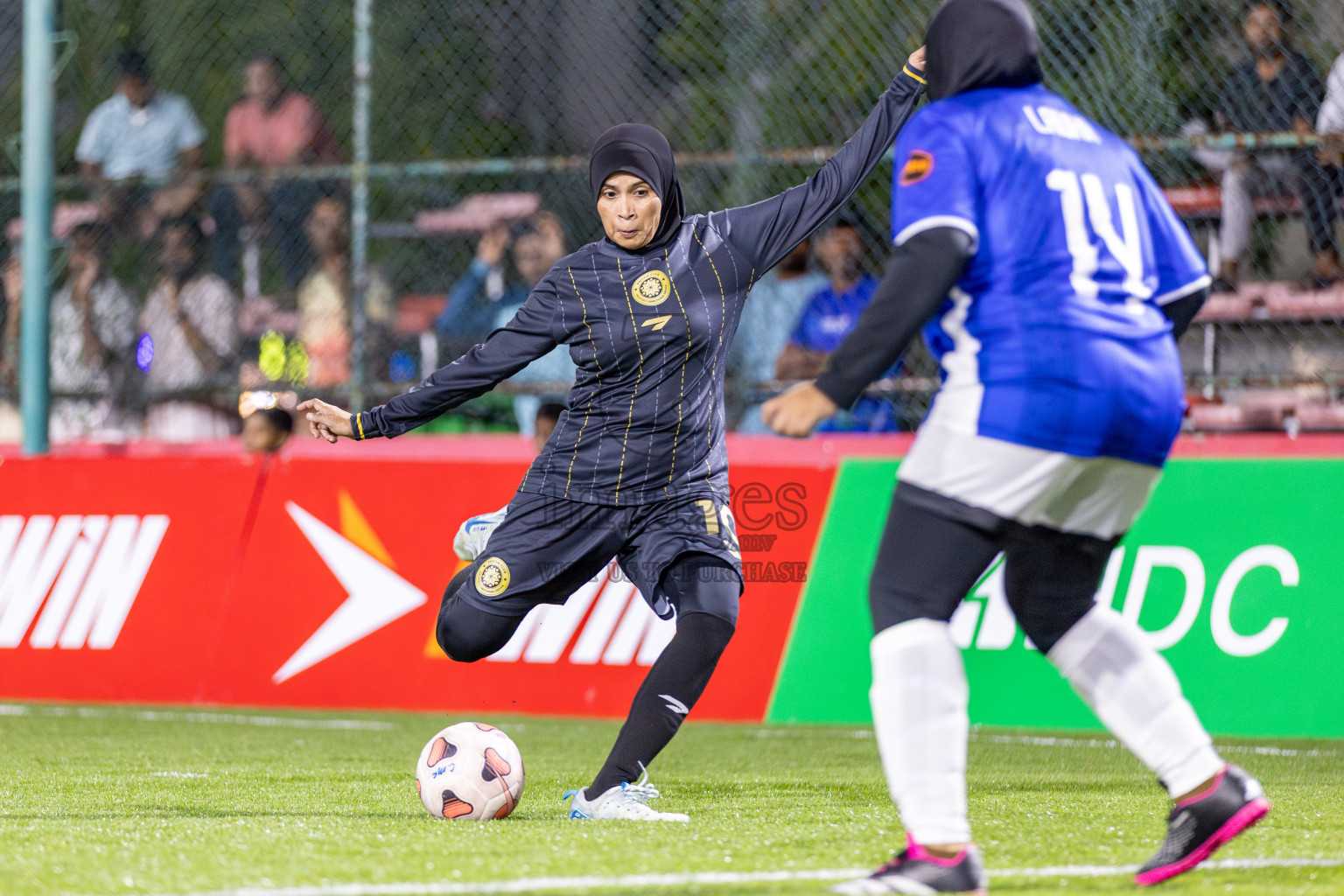 Customs RC vs Prison Club in Eighteen Thirty Classic of Club Maldives Cup 2025 held in Rehendi Futsal Ground, Hulhumale', Maldives on Thursday, 4th September 2025. Photos: Yasna Ahmed / images.mv