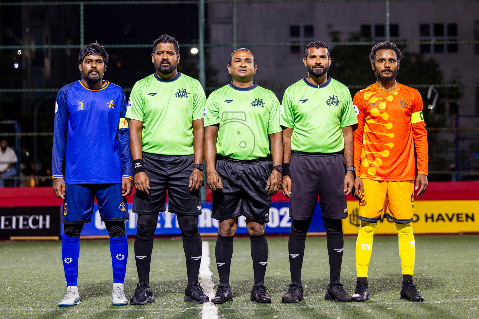 Hulhumale' Hospital vs Customs RC in Day 15 of Office League 2025 was held on Friday, 2nd May 2025 in Hulhumale', Maldives. Photos: Nausham Waheed / images.mv