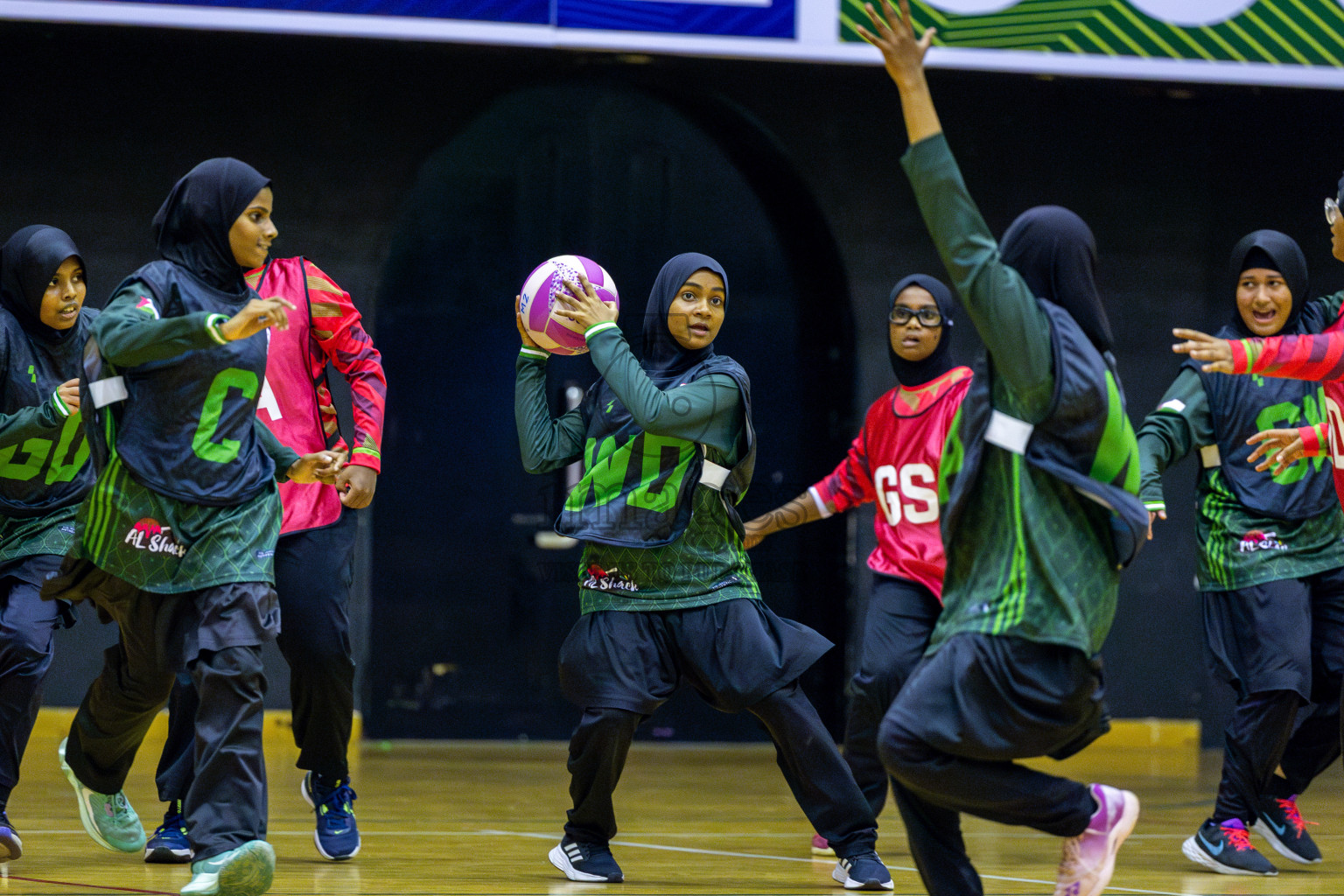 Day 2 of Inter-School Netball Tournament 2025 was held in Social Center Indoor Hall on Sunday, 19th October 2025.
Photos: Ismail Thoriq / images.mv