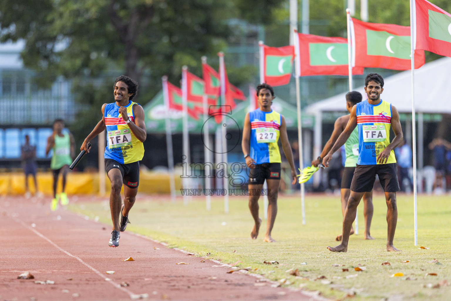 Day 1 of National Athletics Championship 2025 was held at Ekuveni Running Ground in Male', Maldives on Thursday, 14th August 2025. Photos: Hasni / images.mv