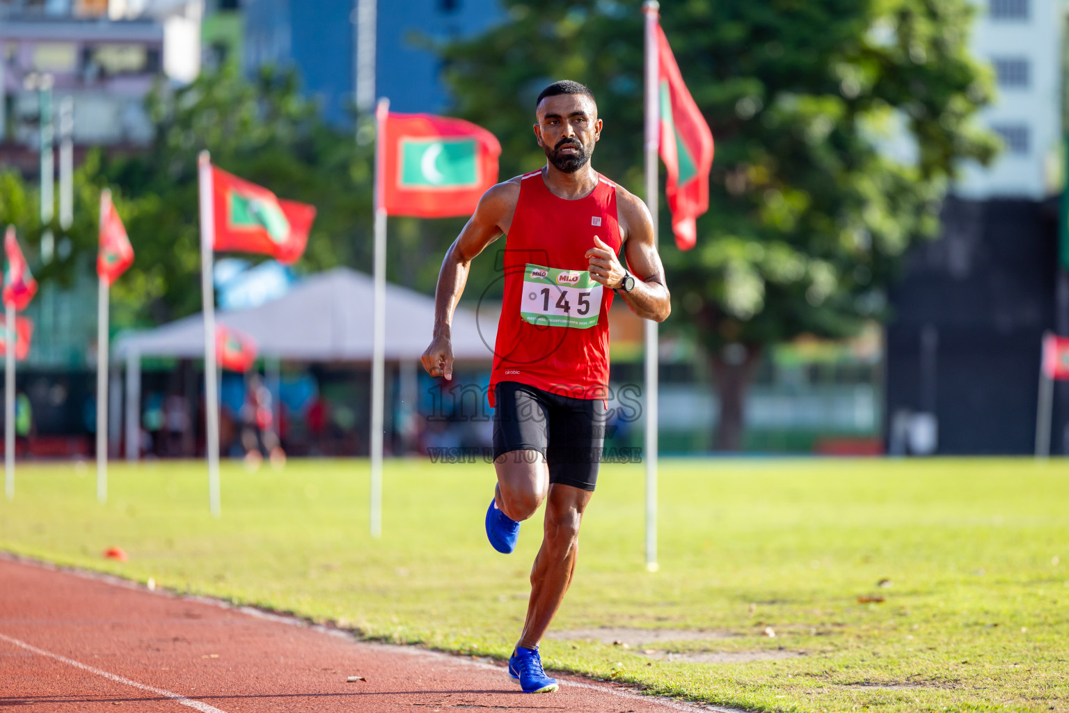 Day 1 of 33rd National Athletics Championship was held in Ekuveni Track at Male', Maldives on Thursday, 5th September 2024. Photos: Nausham Waheed / images.mv