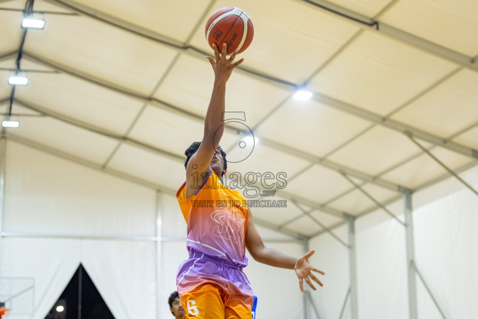 Milo 5 x 5 Junior Challenge 2025 - Basketball tournament held in Basketball Training Center, Male', Maldives on Thursday, 09th October 2025. 
Photo by: Hassan Simah / Images.mv