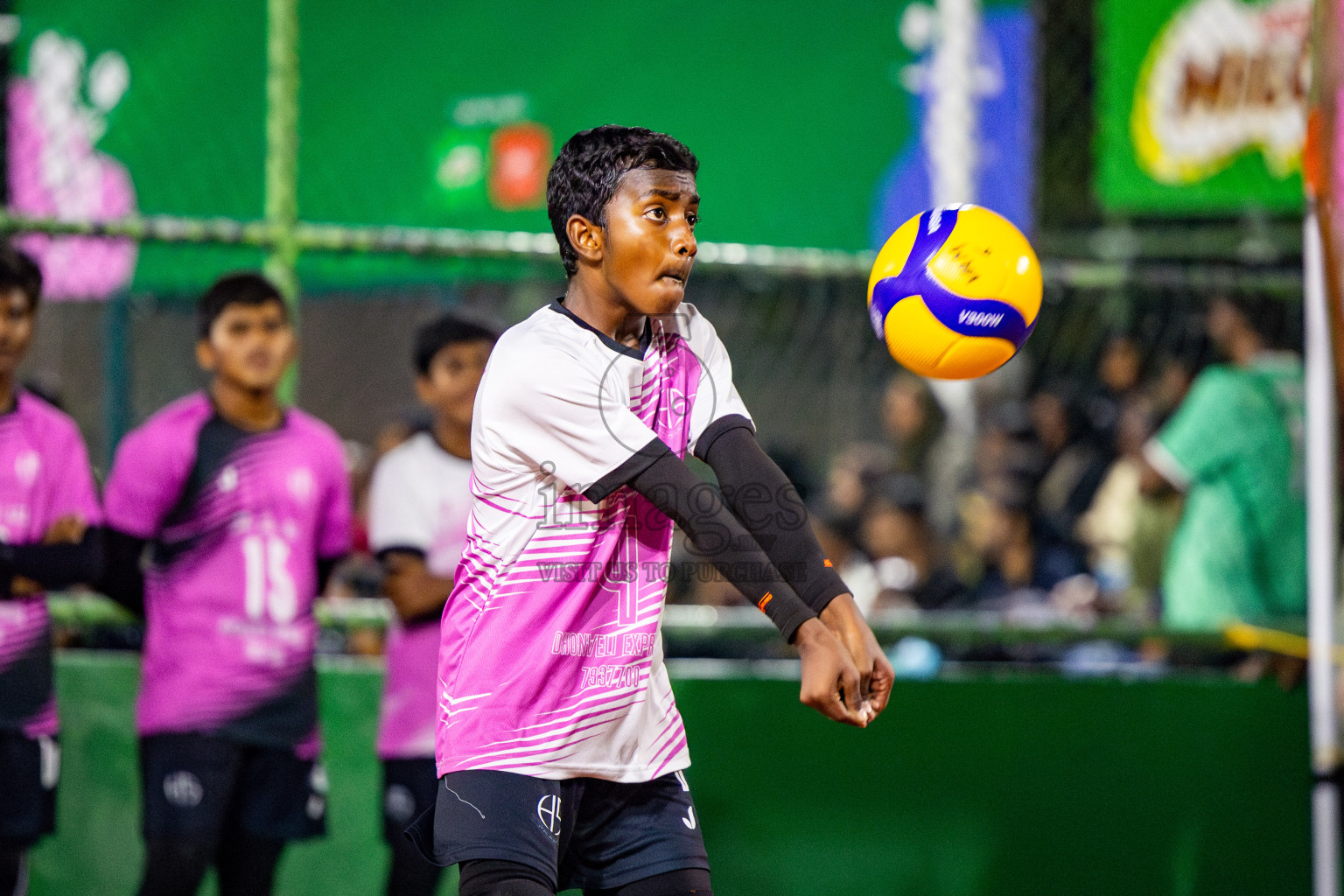 Day 11 of Interschool Volleyball Tournament 2024 was held in Ekuveni Volleyball Court at Male', Maldives on Monday, 2nd December 2024. Photos: Nausham Waheed / images.mv