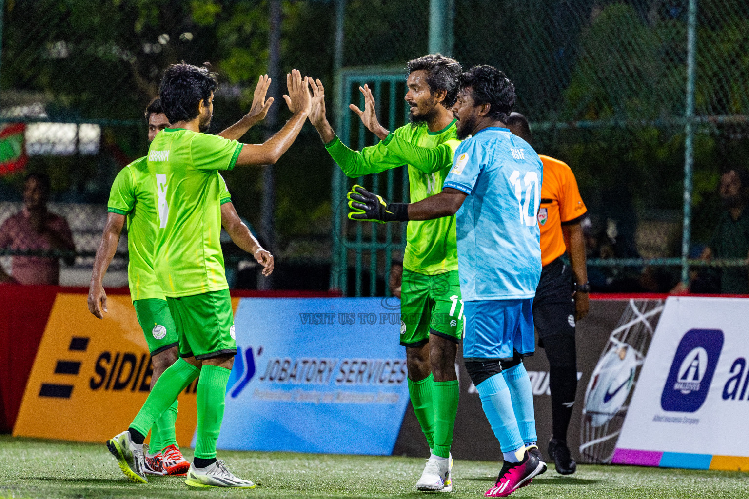 TEAM DJA vs HEALTH RC in Club Maldives Classic 2024 held in Rehendi Futsal Ground, Hulhumale', Maldives on Wednesday, 4th September 2024. Photos: Nausham Waheed / images.mv