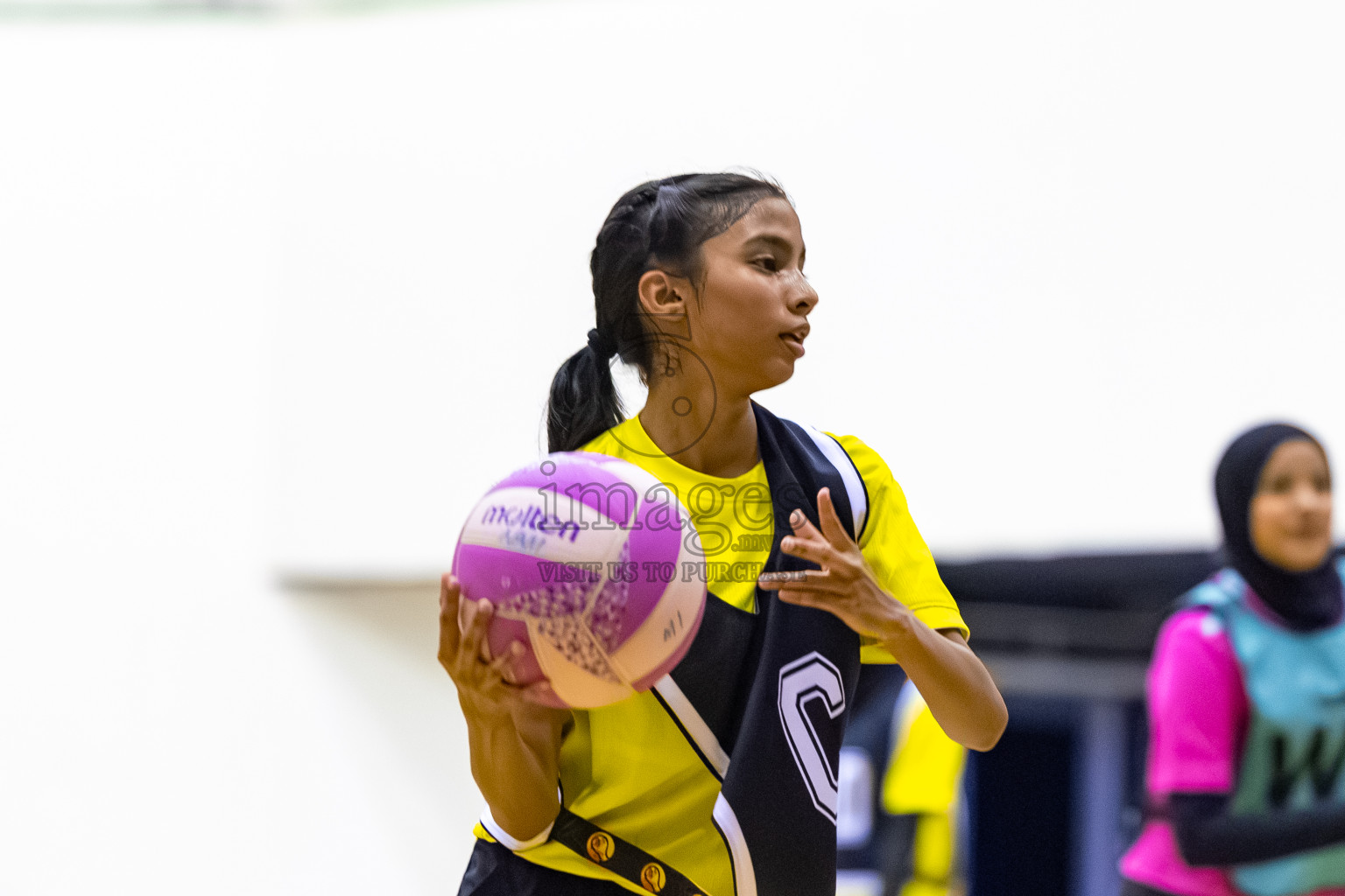 Day 8 of 24th Milo Netball Association Championship was held in Social Center at Male', Maldives on Monday, 8th September 2025. Photos: Mohamed Mahfooz Moosa / images.mv