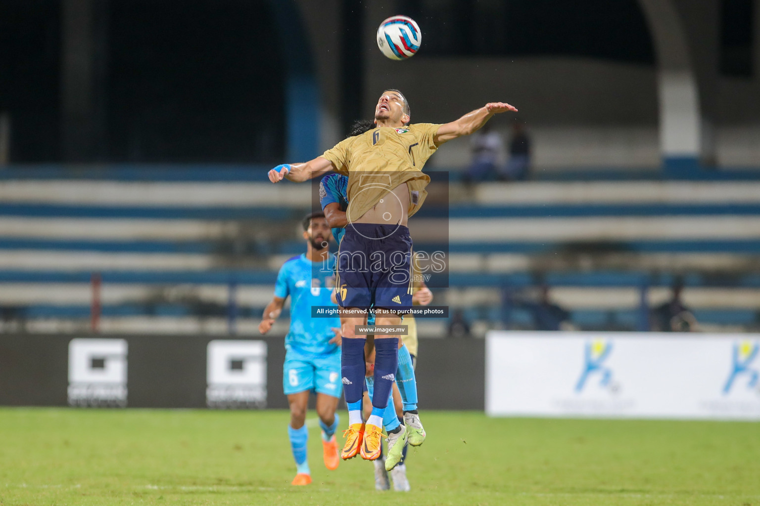 India vs Kuwait in SAFF Championship 2023 held in Sree Kanteerava Stadium, Bengaluru, India, on Tuesday, 27th June 2023. Photos: Nausham Waheed, Hassan Simah / images.mv