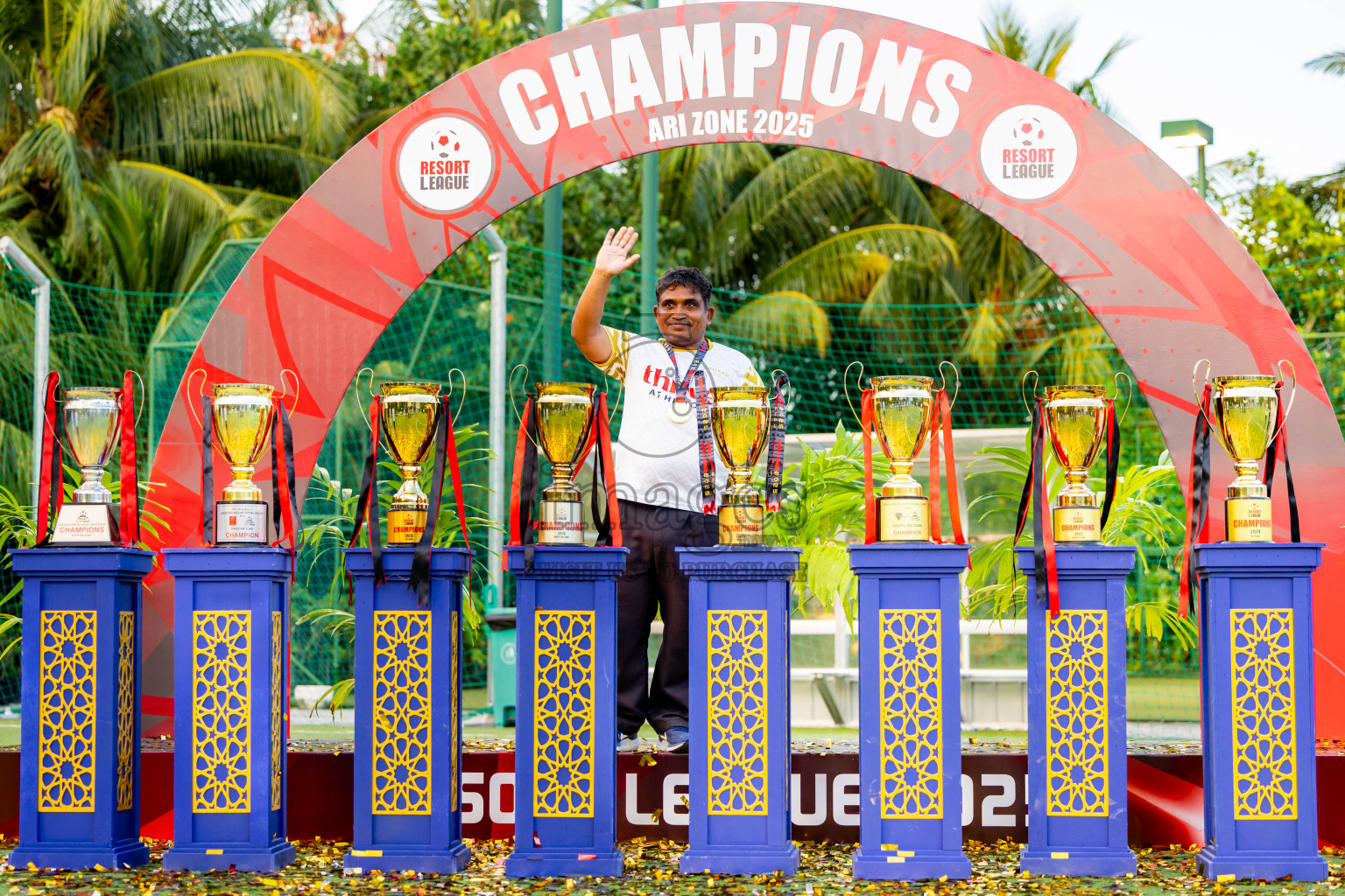 Barcelo vs Conrad in the Final of Resort League 2025 (Ari Zone) was held on Sunday, 28th June 2025 in Conrad Maldives Rangali Island, Alif Dhaalu Atoll, Maldives. Photos: Nausham Waheed / images.mv