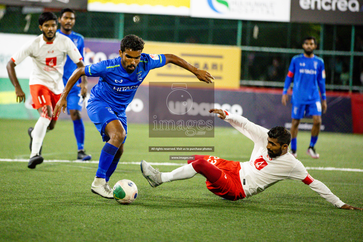 STO RC vs United BML in Club Maldives Cup 2023 held in Hulhumale, Maldives, on Saturday, 22nd July 2023 Photos: Hassan Simah/ images.mv