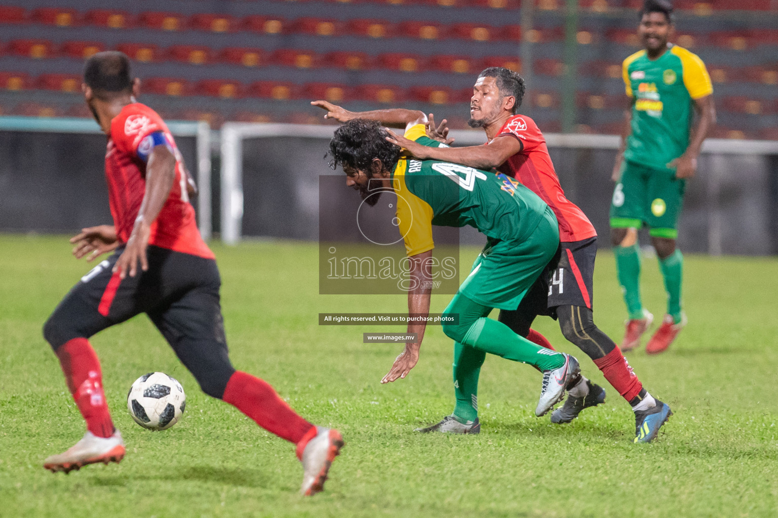Maziya SRC vs TC SC in Dhiraagu Dhivehi Premier League held in Male', Maldives on 26th December 2019 Photos: Suadh Abdul Sattar /images.mv