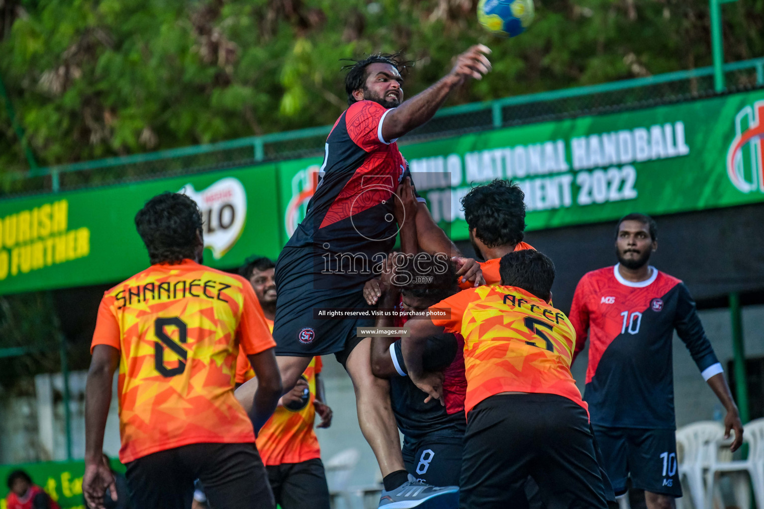 Milo 9th Handball Maldives Championship 2022 Day 1 held in Male', Maldives on 17th October 2022 Photos By: Nausham Waheed /images.mv