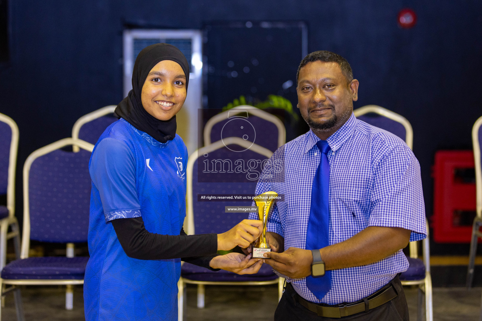 Day3 of 24th Interschool Netball Tournament 2023 was held in Social Center, Male', Maldives on 29th October 2023. Photos: Nausham Waheed, Mohamed Mahfooz Moosa / images.mv