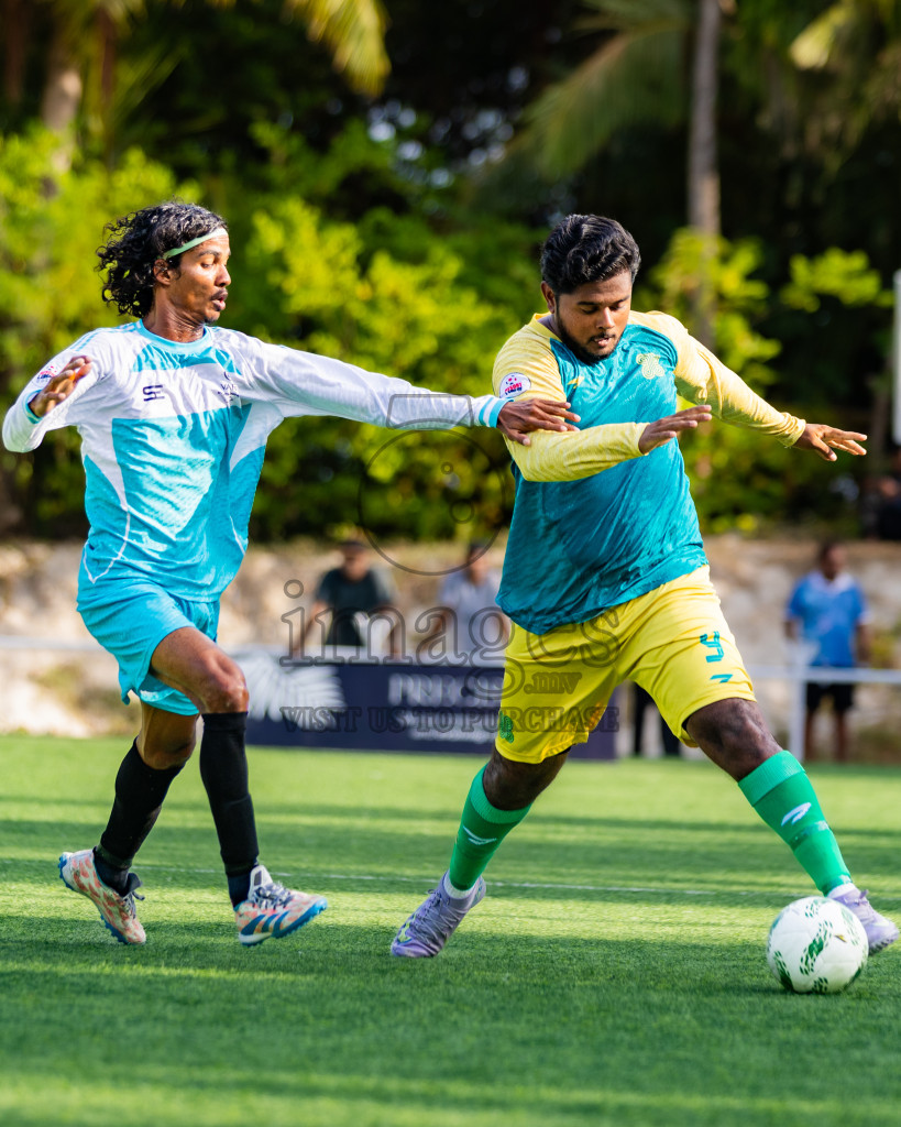 Patina vs Varu in Resort League 2025 (North Male Zone) day 19 was held on Sunday, 20th September 2025 in One And Only Reethi Rah Maldives Resort, Photos: Areef Adam / images.mv