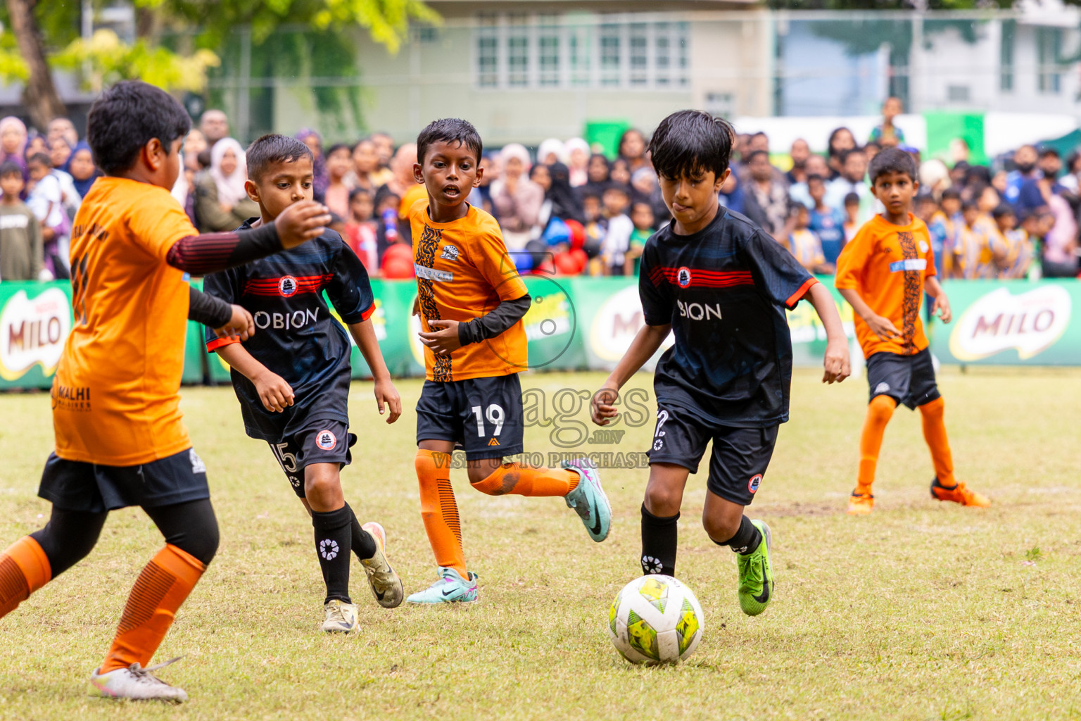 Day 3 of MILO SVAM Juniors 2025 (U-8) was held at Henveiru Stadium in Male', Maldives on Saturday, 28th June 2025. Photos: Ismail Thoriq / images.mv